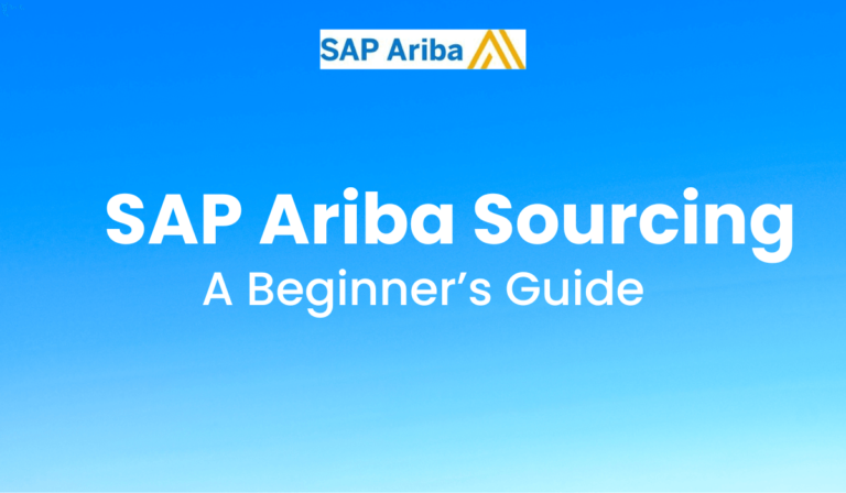 SAP Ariba Sourcing 101