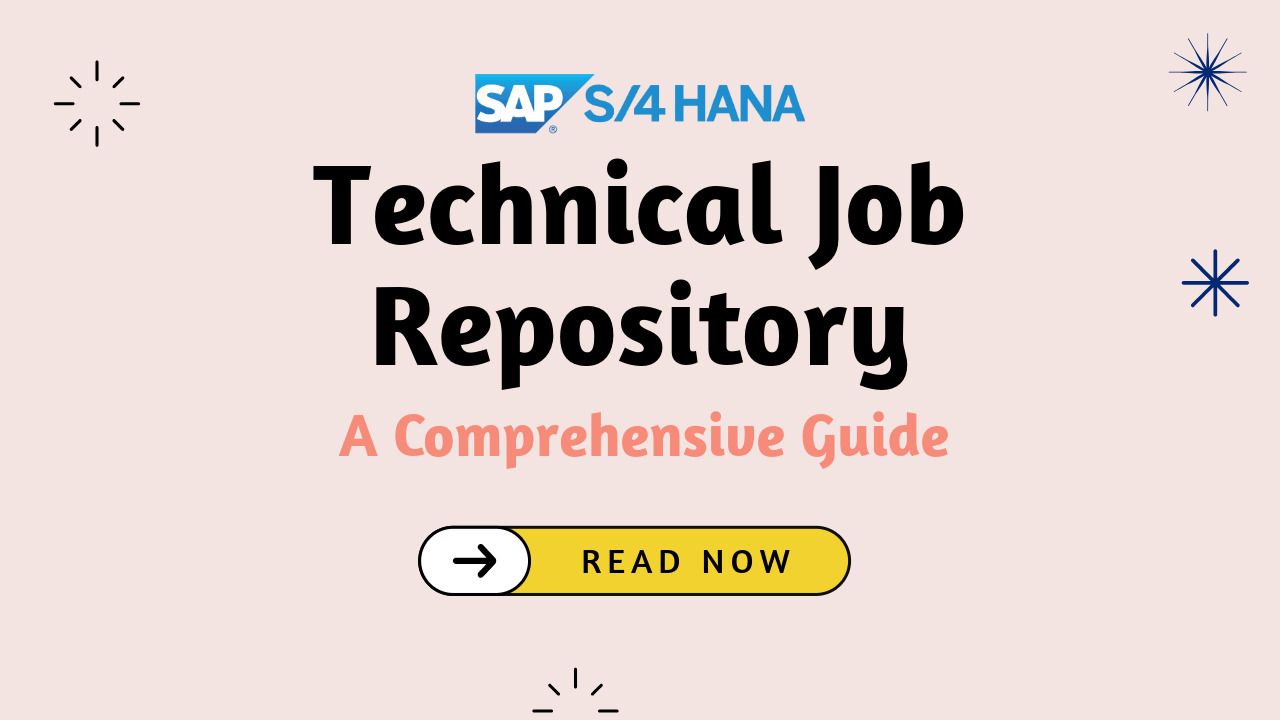 SAP Technical Job Repository